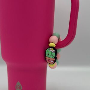 Cute Cactus Cup Charm