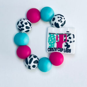 Crazy Cup Lady Cup Charm