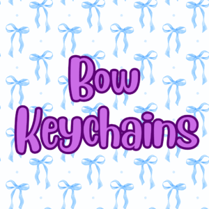 Bow Keychain