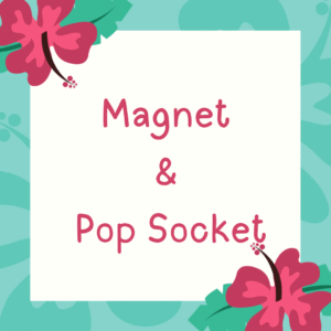 Magnet & Pop Socket