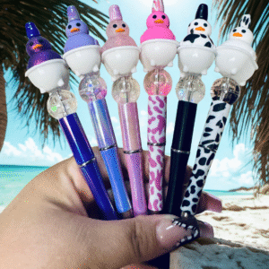 Rubber duckies is in a tub