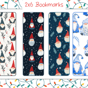 Christmas Gnome Bookmark