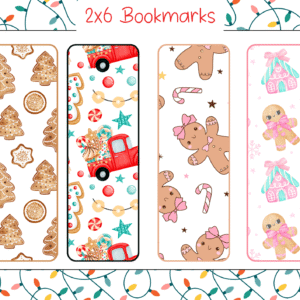 Gingerbread Christmas Bookmark