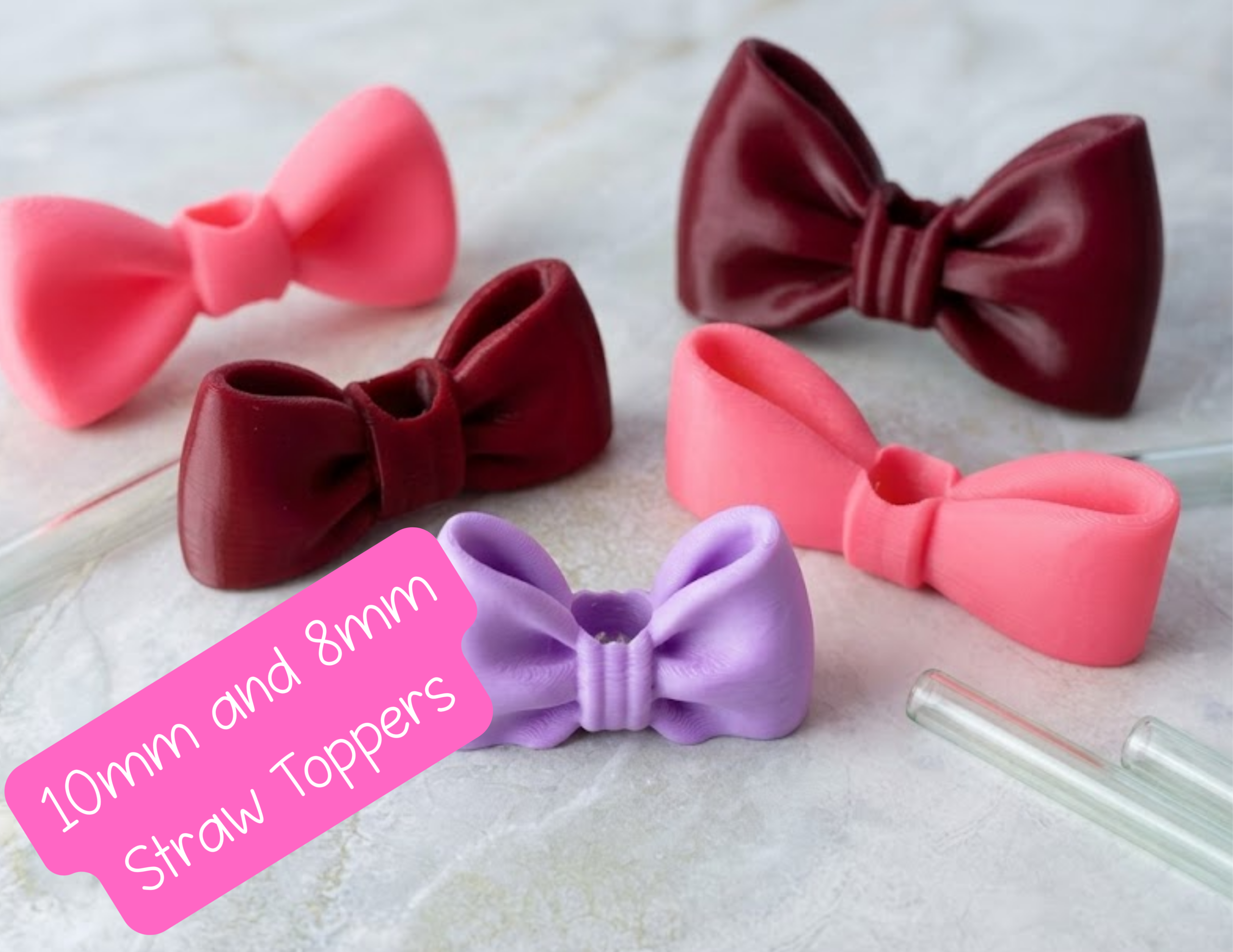 10mm and 8mm Straw Toppers