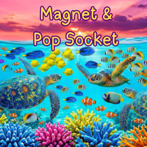 Magnet & Pop Socket