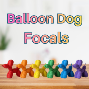 3D Printed Balloon Dog Focal
