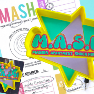 🔮 M.A.S.H Bead Tray: The Ultimate Throwback!