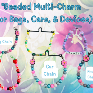 "Beaded Multi-Charm (for Bags, Cars, & Devices)