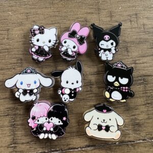 Gothic Kawaii Cutie Acrylic Focal Beads